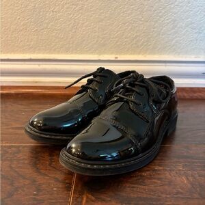 Classic Black Boy’s Dress Shoes